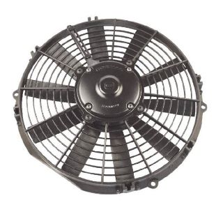 AKSIYEL FAN MOTORU 12V 11 KOMPLE YASSI INCE EMICI AKSIYEL FAN 10 KANAT 280MM 1600 M3 / H 74316001 resmi