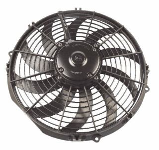 AKSIYEL FAN MOTORU 12V 12 KOMPLE YASSI ORTA EMICI AKSIYEL FAN HELIS 305MM S FANLI 74315066 resmi