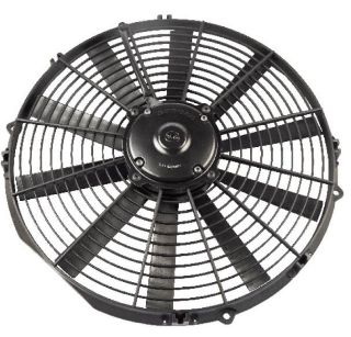 AKSIYEL FAN MOTORU 12V 11 KOMPLE YASSI INCE UFLEYICI AKSIYEL FAN 10 KANAT 280MM 1600 M3 / H 74316000 resmi