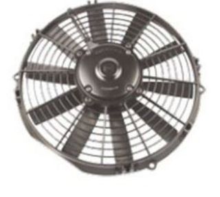 AKSIYEL FAN MOTORU 24V 11 KOMPLE YASSI INCE UFLEYICI AKSIYEL FAN 10 KANAT 280MM 1620 M3 / H 74316003 resmi
