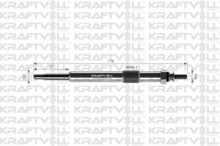 KIZDIRMA BUJİSI 11 V 307-407-607 2.0 HDI(DW10BTED4-C5-C8 2.0 HDI(DW10BTED4) SCUDO-ULYSSE 2.0D MULTIJ resmi