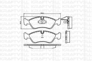 FREN BALATASI ÖN ASTRA CLASSIC 99>02 ASTRA F 92>98 VECTRA A 89>95 VECTRA B 96>02 OMEGA 86> KADETT E 84> CALIBRA 89>97 ESPERO 95-99 NEXIA 95>97 resmi