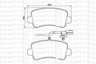 FREN BALATASI ARKA MASTER III MOVANO B 2.3CDTI 07 / 10 > 440601147R resmi