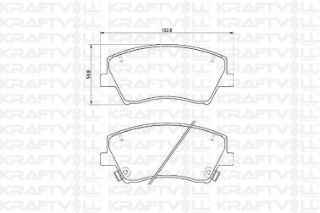 FREN BALATASI ÖN I30 11 > ELANTRA 11 > CEED 12 > CERATO 16 > resmi