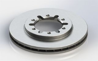 ÖN  FREN AYNASI HAVALI 260MM NİSSAN SKYSTAR 4WD 02> resmi