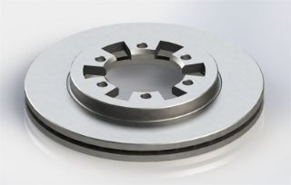 ÖN  FREN AYNASI HAVALI 250MM NİSSAN D22 98 03 resmi