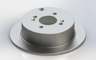 ARKA FREN AYNASI DÜZ 262MM ERA GETZ I20 I30 RİO 1,4 16V / 1,5CRDI / 1,6 16V 05> resmi