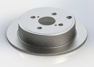 ARKA FREN AYNASI DÜZ 258MM COROLLA SEDAN 1,6VVT I 1,8VVTL I TS 01 / 02>1,8 VVTL I TS 02 / 05> resmi