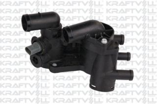 TERMOSTAT KOMPLE FABİA POLO ROOMSTER BBZ BKY BBY resmi