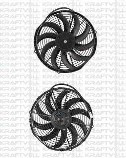 AKSIYEL FAN MOTORU 24V 12 KOMPLE YASSI ORTA EMICI AKSIYEL FAN HELIS 305MM S resmi