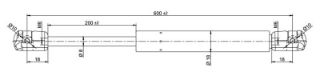 BAGAJ AMORTİSÖRU FİESTA V 01>08 5 KAPI resmi