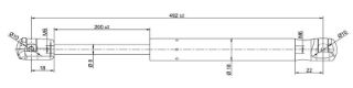 BAGAJ AMORTİSÖRU KİA RİO III HB 11> resmi