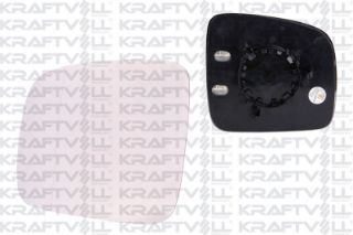 DIS DİKİZ AYNA CAMI ELEKTIRIKLI ISITMALI SOL ASFERIK CAMLI TRANSPORTER T5 (03-10) CADDY (04-14) resmi