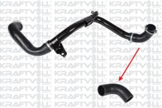 TURBO INTERCOLL HORTUMU (KUCUK METAL BORU HARIC) FOCUS II FOCUS II C MAX 1,6TDCI 90PS / 110PS 03>11 resmi