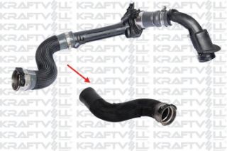TURBO HORTUMU BÜYÜK PLASTIK PARÇA HARİÇ RENAULT MEGANE III 1.5 DCI RENAULT FLUENCE 1.5 DCI 11> resmi