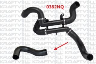 TURBO HORTUM C5 II C5 III P407 INTERCOLL RADYATORUN ALTINA GELEN (0382RZ) resmi