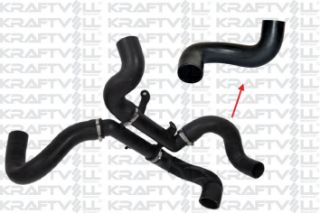 TURBO HORTUM C5 III ICIN HAVA DOZORUNE GIREN (407 VE C5 II ICINTURBO SOĞUTUCU BORUSUNA GIREN) DV6 (1,6HDI 16V) resmi