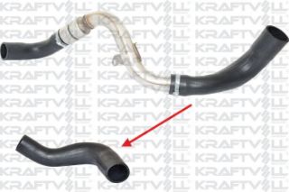 TURBO HORTUMU (BÜYÜK OLAN METAL PARÇA HARIC) FOCUS II CMAX 1,8TDCI 05>11 resmi