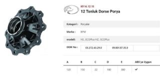 DINGIL PORYASI  BPW RÖMORK ECO PLUS resmi