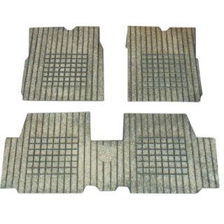 PASPAS DEKORATIF BEZLI TİP (2 ON+1 ARKA) RULO GRİ R12 resmi