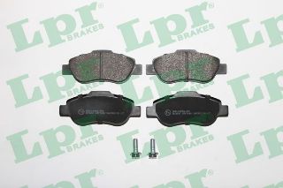 ÖN  FREN BALATASI PANDA 169 1,2 4X4 10 / 04> 1,3JTD 09 / 03> 1,3JTD 4X4 10 / 04> ABS LI ARACLAR resmi