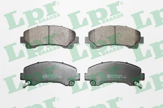 ÖN  FREN BALATASI D-MAX 8DH 2,5 DITD/2,5 DITD 4X4/3,0D 4X4 10/06- 07/08 SONRASI URETILEN ARACLAR ICIN resmi
