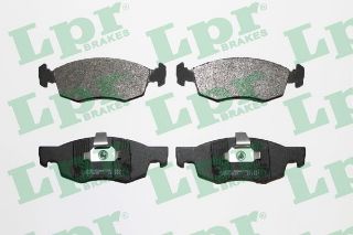 ÖN  FREN BALATASI DOBLO 1,2 1,6 16V 1,9D 1,9JTD 03 / 03> DACİA LOGAN MCV 1.6 01.06> resmi