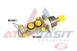 FREN ANA MERKEZI TRANSPORTER T4 90> / ALHAMBRA 96> / GALAXY I 95> 23.81MM resmi