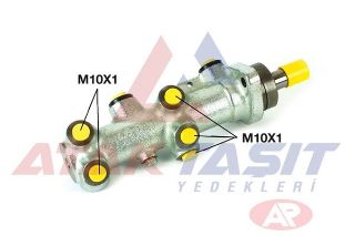 FREN ANA MERKEZI 14Q 18Q DUCATO 94>02 / BOXER 94>02 / JUMPER resmi