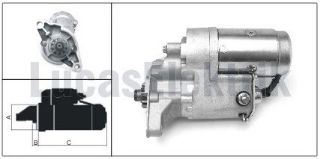 MARŞ MOTORU 12V 2,0KW 11 DIS TOYOTA 4 RUNNER II, HI ACE II, HI LUX II,LANDCRUISER II VW TARO PİCKUP resmi
