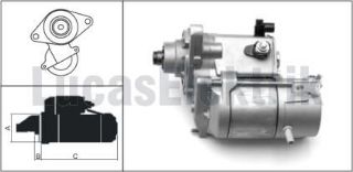 MARŞ MOTORU 12V / 1,6KW / 9DIS HONDA ACCORD III / IV, resmi