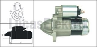 MARS MOTORU 12V / 1,0kW / 10DIS MAZDA 323 F VI,626 III resmi