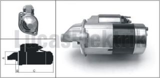 MARŞ MOTORU 12V / 1,2KW / 8DIS HYUNDAİ COUPE,ELANTRA 2,0 / resmi
