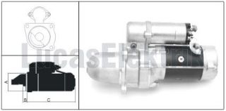 MARŞ MOTORU 24V 4,5KW 10 DIS 28 MT BMC PROF (DELCO TIP) resmi