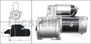 MARS MOTORU 12V 2,0KW 10 DIS H100 MINIBUS resmi
