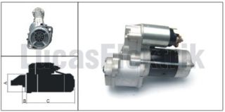 MARŞ MOTORU 12V 10 DIS STAREX 2,5 CRDI 2002> H1 2,5 CRDI 2008> SORENTO 2,5 CRDI 2002> 140 170 BG (D4CB MOTOR) resmi