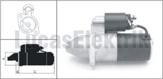 MARŞ MOTORU 12V / 1,4KW / 9DIS LADA 110 1,5,111 1,5, resmi