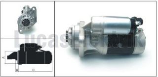 MARŞ MOTORU İSUZU CHAMPION 24V 11T STR6107 STR6107 resmi