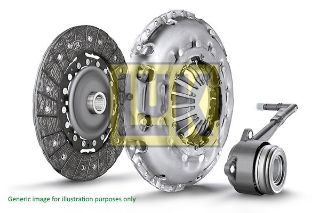 X DEBRİYAJ SETİ BASKI DİSK FORD MONDEO III 1.8 16V-2.0 16V 00-07 resmi