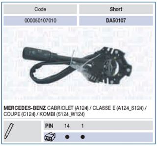 SİNYAL KOLU-E CLASS 200 400 resmi