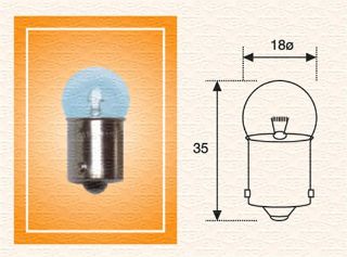 ÜNİVERSAL AMPÜL R10W 12V 67 GNL resmi