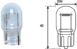 FAR AMPÜLÜ AMPÜL H7 24V 70W 64215 resmi