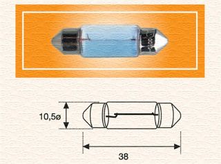 ÜNİVERSAL AMPÜL C5W 12V SOFIT resmi