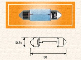 ÜNİVERSAL AMPÜL C5W 24V SOFIT resmi