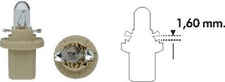 ÜNİVERSAL AMPÜL B8.5D 1.5W B resmi