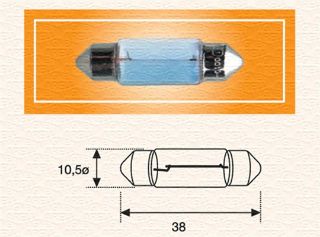 ÜNİVERSAL AMPÜL C7W 12V resmi