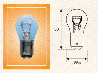 ÜNİVERSAL AMPÜL P21 4W 12V resmi