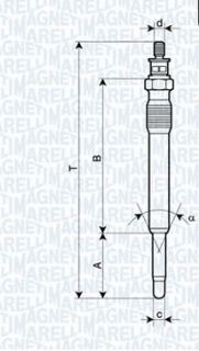 KIZDIRMA BUJİSI PARTNER II BERLİNGO II BOXER II JUMPER II DUCATO II C5 P406 P307 XSARA PICASSO DW10TD (2,0HDI) EXPERT II JUMPY II C8 P807 P806 EVASION DW10ATED4 DW12TED4 resmi