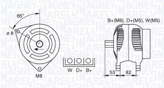 PERKINS LAND ROVER ALTERNATÖR PERKINS resmi