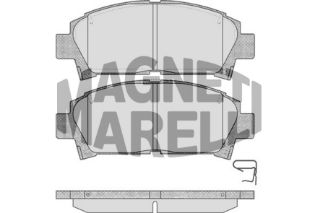 ÖN BALATA AVENSİS 1.8 VVT-I-2.0 VVT-I-2.0 D-4D CDT220 -2.0 TD 99-03 15 LİK resmi